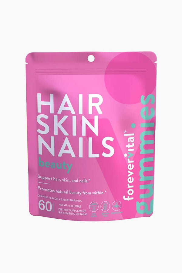 Gomitas Forevervital para cabello, piel y uñas