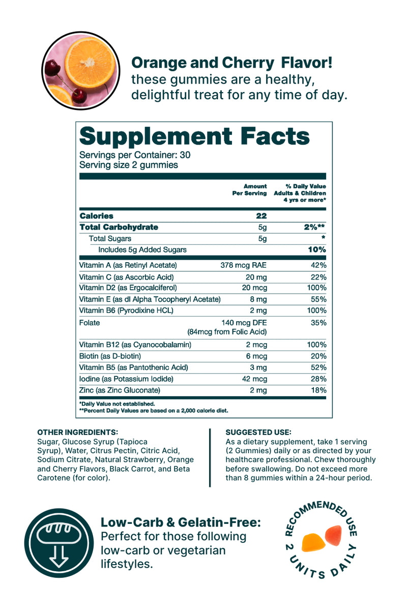 Gomitas multivitamínicas Forevervital para niños