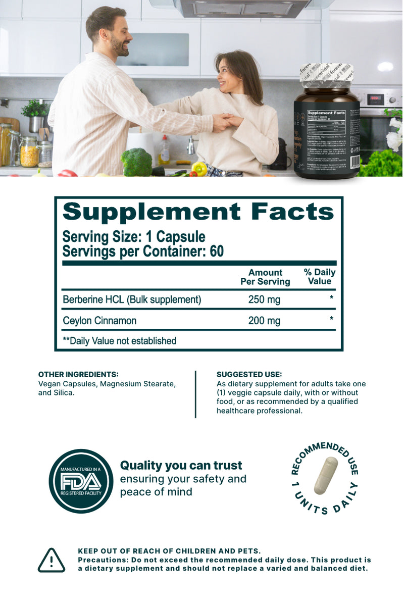 Forevervital Berberina 250 mg 