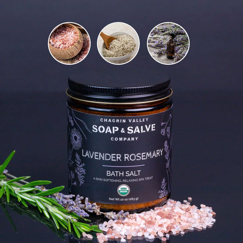 Sal de baño: Lavanda y Romero
