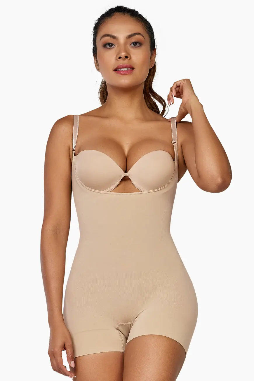 Shapewear Bodysuit Second Skin Hip Hugger Curveez