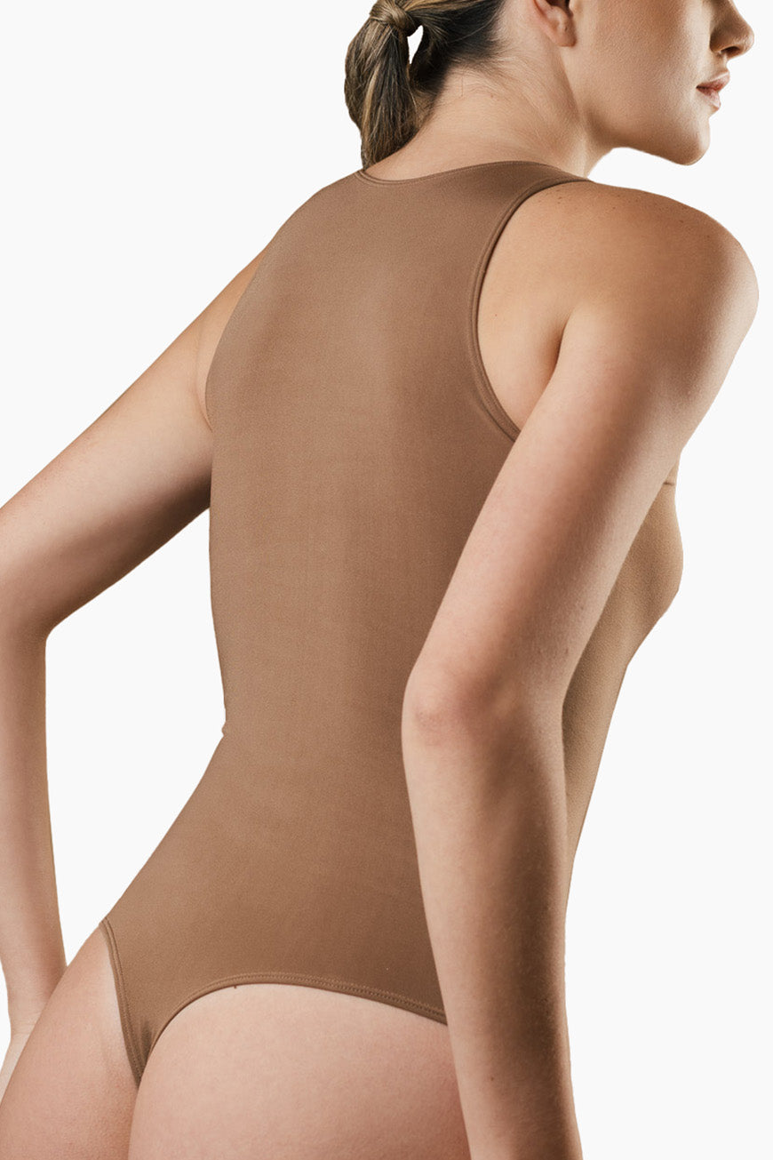 Halter Neck Thong Bodysuit