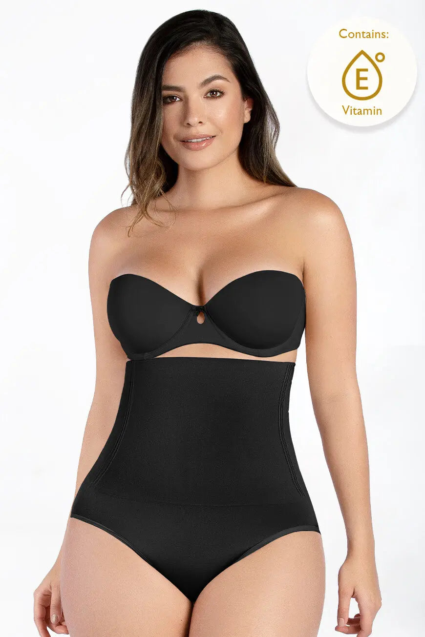 High Waist Brief Signature Control Curveez